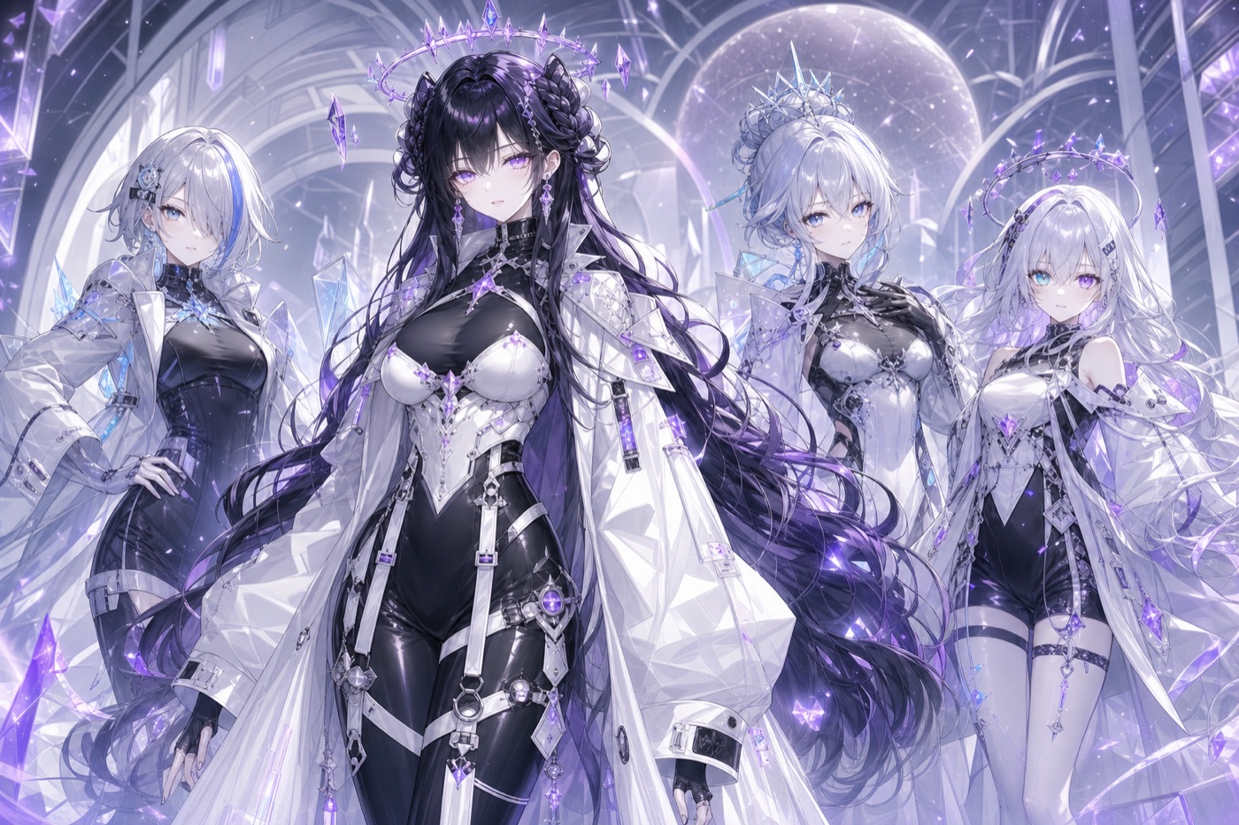 The Midnight Court team in Static